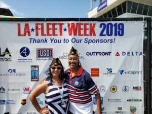Battleship IOWA Veterans and Military Affairs Manager Janice Bowman