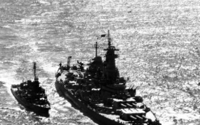This Date In USS IOWA History: 30 August, 1945