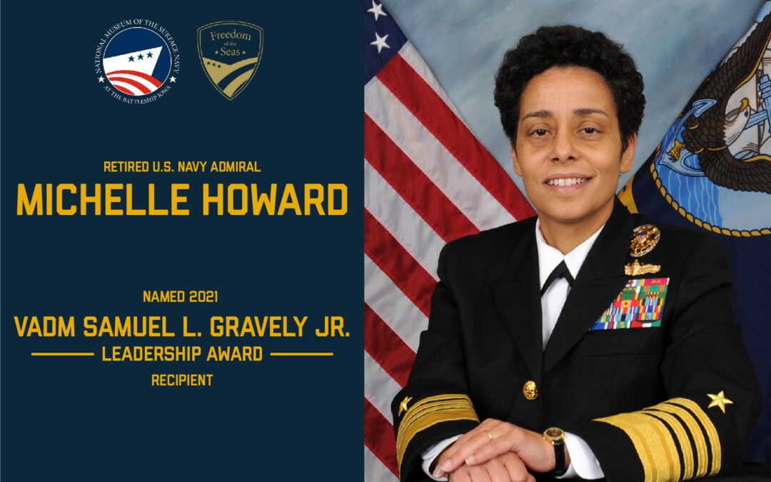 Admiral Michelle Howard to Receive Leadership Award at Freedom of the Seas