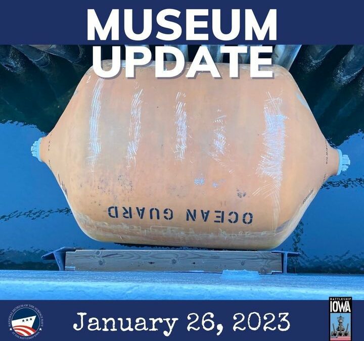 What is that strange, scratched, orange object in the photo? Find out in this week’s MUSEUM UPDATE.

Oh, and there are two cool …