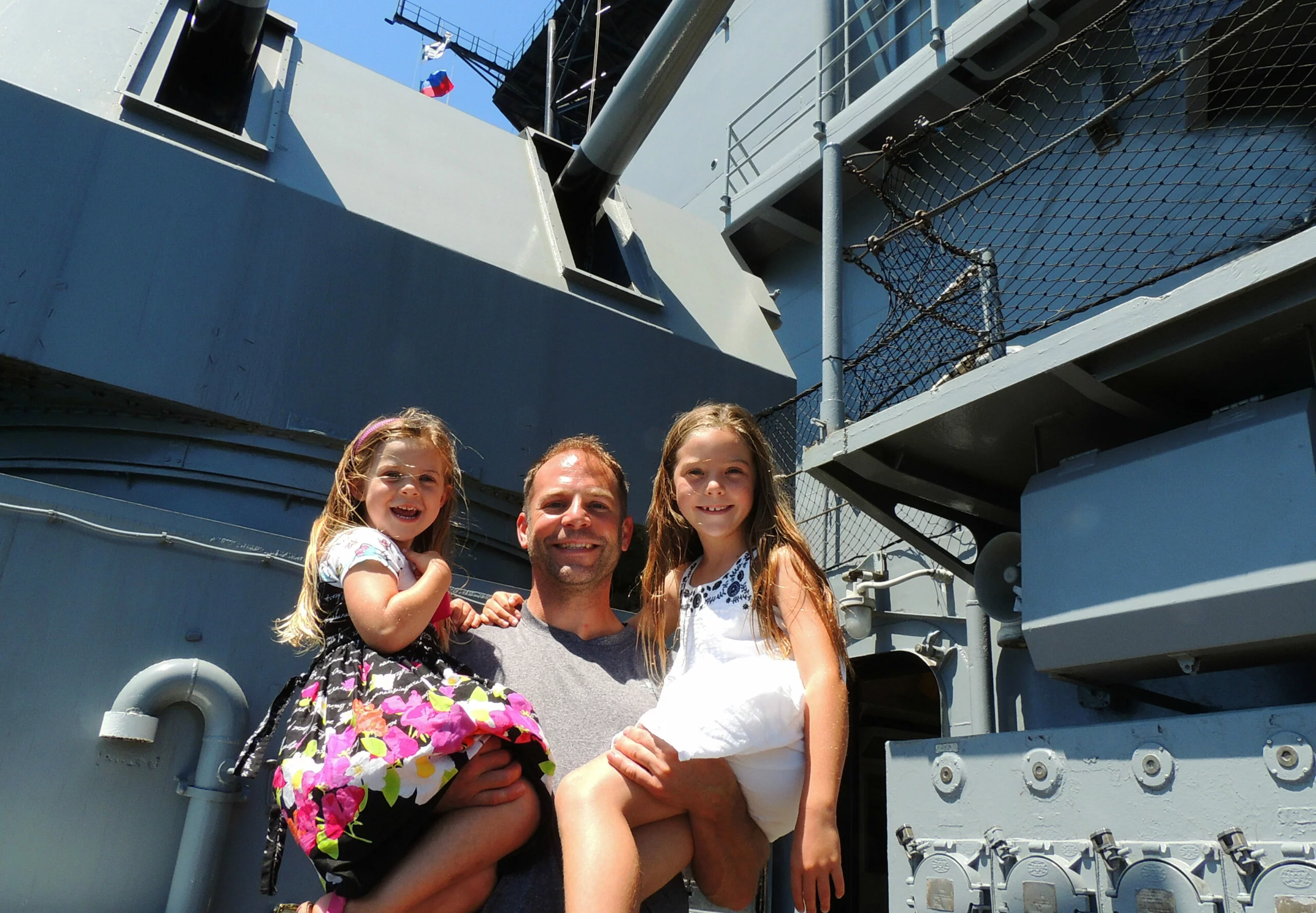 Father's Day at Battleship IOWA