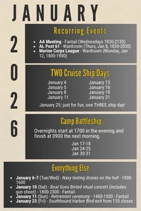 What's happening Jan 2026