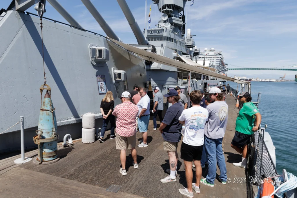 Touring Battleship IOWA